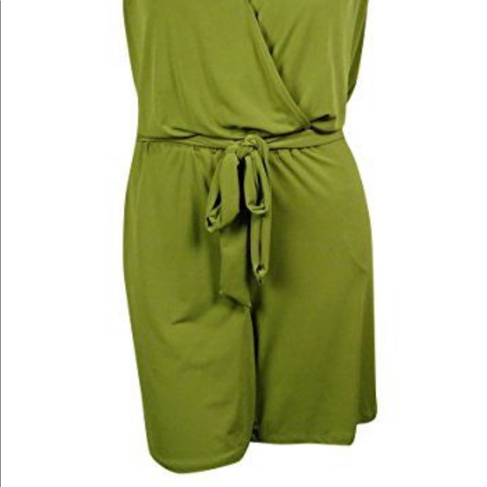 NWOT Black Romper with Pockets